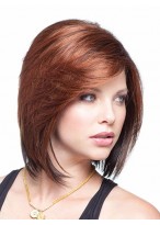 Elegantly Relaxed Shoulder Length Bob Wig 