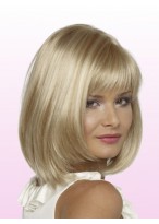 Petite Poppy Stunning Bob Style Grey Wig 