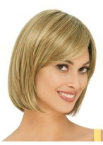 Medium Length Classic Synthetic Bob Wig 