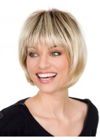 Vivacious Synthetic Lace Front Bob Wig 