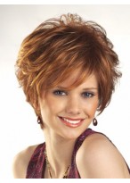 Finger-Styled Wavy Short Capless Wig 