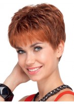 Remy Human Hair Lace Front Pretty Short Wig 