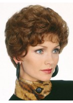 Short Soft Loose Wave Capless Synthetic Wig 