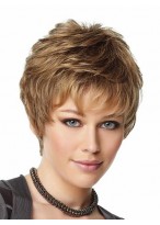 Upper Cut Synthetic Capless Short Wig 