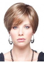Synthetic Capless Short Wig 