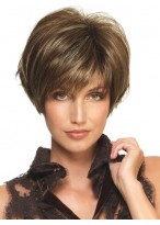 Flirty Synthetic Short Wig 