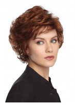 Curly Capless Short Synthetic Wig 