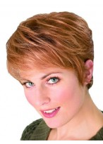 Synthetic Short Sporty Style Wig 