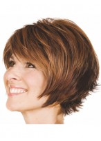 Asymmetrical Cut Synthetic Short Wig 