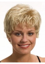 Beautiful Short Wavy Synthetic Wig 