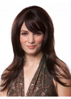 100% Remy Human Hair Long Straight Wig 