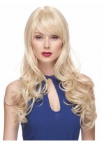 Natural Long Wavy Synthetic Wig 