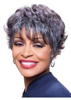 Fabulously Natural Grey Wig 