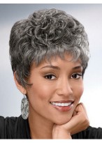 Stylish Sophisticated Grey Wig 