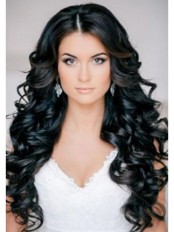 Fashion Long Wavy Lace Front Remy Human Hair Wig