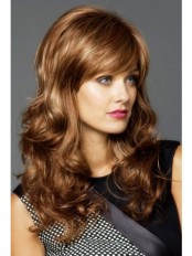 Amazing Long Wavy Lace Front Remy Human Hair Wig