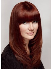Modern Long Straight Capless Haircut Wig
