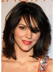 Charming Capless Wavy Human Hair Wig