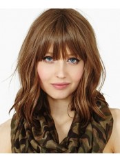 Capless Long Wave Remy Human Hair Wig