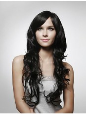 100% Human Hair Long Big Curly Wig