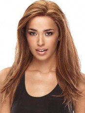 16" Full Lace Straight Human Hair Wig