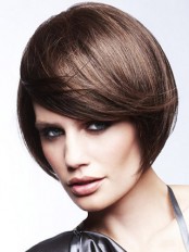 Striking Bob Capless Human Hair Wig