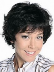 Short Wavy Full Lace Remy Human Hair Wig