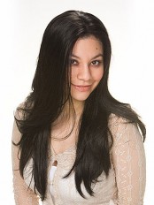 Natural Extra Long Straight Synthetic Wig