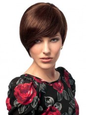 Short Pixie Human Hair Wig