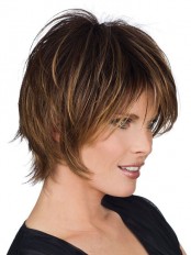 Short Sassy Shage Human Hair Wig