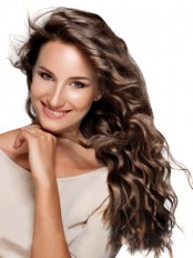 Human Hair Long Full Lace Deep Wave Wig