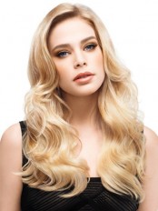 Capless Long Romatic Wig