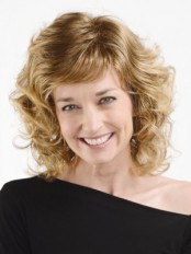Mid-length Wavy Human Hair Wig