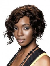Short Curly Bob 100% Human Hair Wig