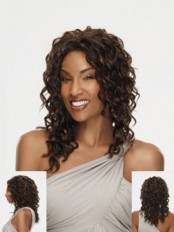 Midium Curly Full Head Synthetic Wig