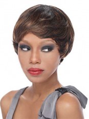 Capless Straight Short Cut Synthetic Wig
