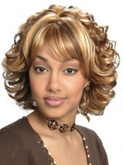 Classic Curly Lightweight Synthetic Capless Wig