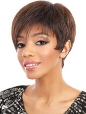 Synthetic Capless Short Wig