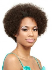 Tight Spiral Curly Remy Human Hair Wig