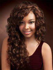 Natural Bounce and Luster Lace Front Wig