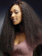 Quality Wigs Long Straight No Bang African American Lace Wigs for Women 22 Inch