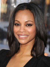 Simple Medium Straight African American Full Lace Wigs for Women