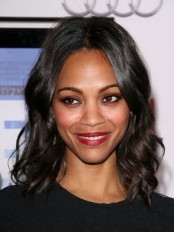 Shinning Medium Wavy African American Full Lace Wigs for Women