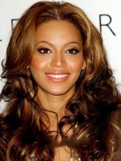 Long Brown Wavy African American Full Lace Wigs for Women