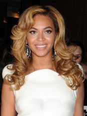 Affordable Long Curly Blonde African American Lace Wigs