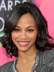 Multi-function Medium Wavy Black African American Lace Wigs for Women 14 Inch