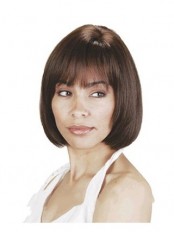 Short Straight African American Wigs for Women 10 Inch