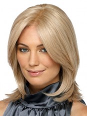 Medium Straight Synthetic Wig