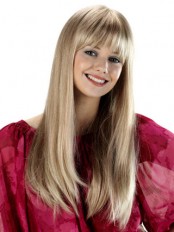 Long Sleek Style Synthetic Fashion Wig