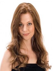 20" Remy Human Hair Wavy Full Lace Wig